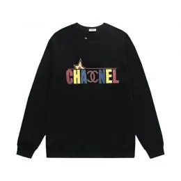 chanel sweatshirt manches longues pour unisexe s_1241464